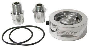 GReddy M18 warning oil temp sensor fitting, precision automotive fitting for oil temperature monitoring, shown in a group image.