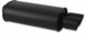 Vibrant StreetPower flat black oval muffler with 3-inch outlet and 2.25-inch inlet, designed for car exhaust systems.