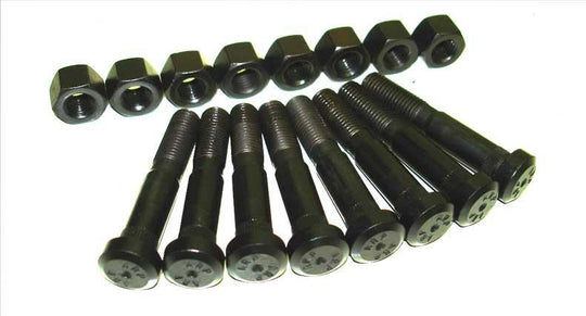 ARP General Replacement Steel Rod Bolt Kit showing multiple shiny steel bolts and hardware components on a clean surface.