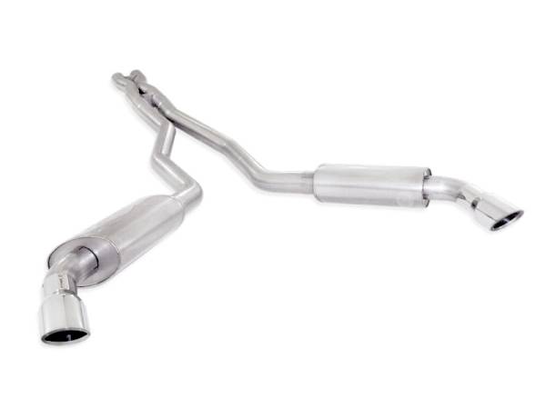 Stainless Works - Stainless Works Catback Dual Turbo S-Tube Mufflers Performance Connect