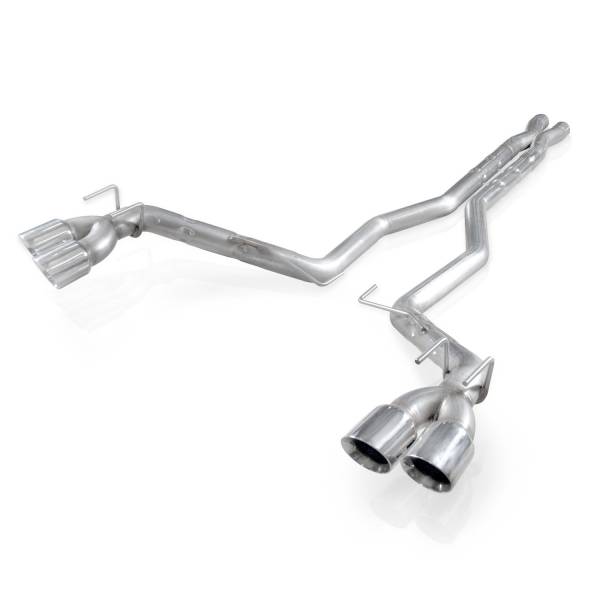 Stainless Works - Stainless Works Catback Dual Chambered Round Mufflers Performance Connect