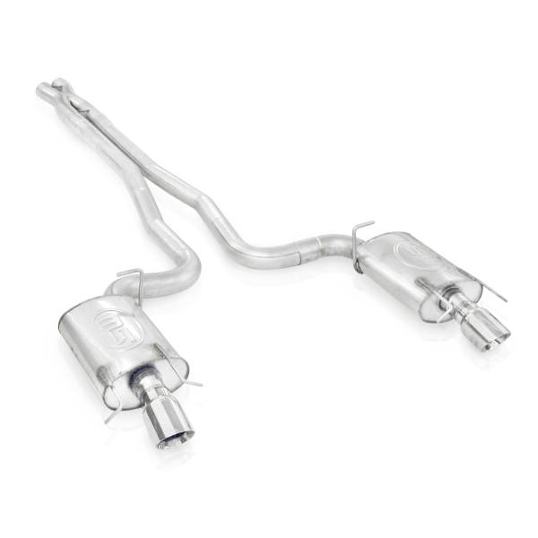 Stainless Works - Stainless Works Catback Dual Turbo Chambered Mufflers Performance Connect