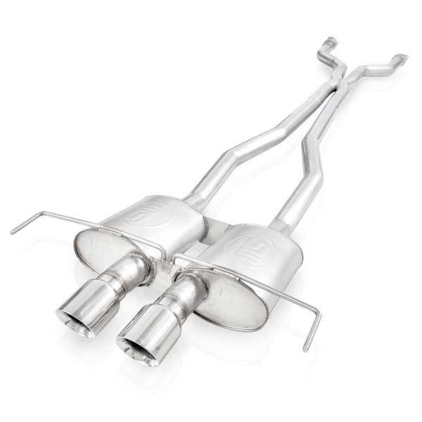 Stainless Works - Stainless Works Coupe Catback Dual Turbo Chambered Mufflers Factory Connect