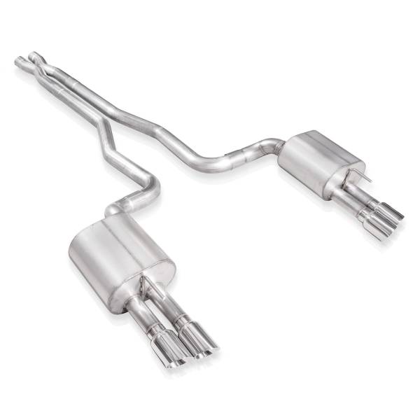 Stainless Works - Stainless Works Catback Dual Turbo Chambered Mufflers Performance Connect