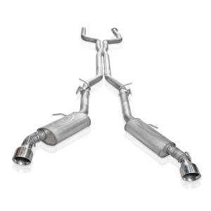 Stainless Works Catback S-tube Mufflers With AFM Valves Factory Connect