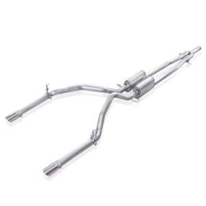 Stainless Works - Stainless Works Under/Bumper Catback Dual Turbo S-Tube Mufflers Factory Connect - Image 2