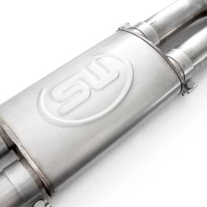 Stainless Works - Stainless Works Catback Dual Turbo Chambered Mufflers Factory Connect - Image 4